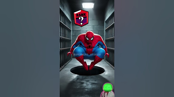 Fat Spiderman struggles to escape prison due to his weight! #avengers #brawlstars #marvel #spiderman
