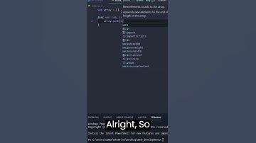 How to add elements to an array in Javascript