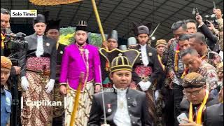 Reading of the Words of King PB XIV Puruboyo on the Sacred Watu Gilang.