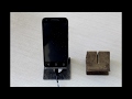 Крутая подставка для телефона своими руками.How to make a phone stand