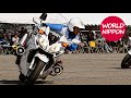 新型白バイFJR1300Pの威力は? #全国白バイ安全運転競技大会 優勝者3名の美しいリーン・イン EXCELLENT DRIVING TECHNIQUE OF JAPANESE POLICE