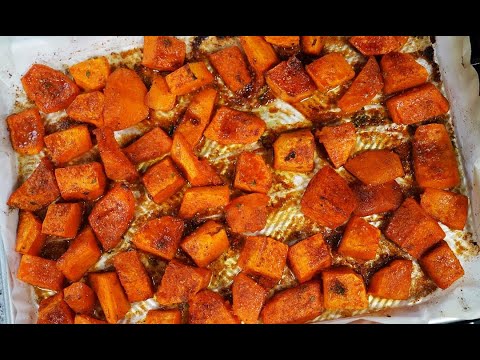 Roasted Butternut Squash #MeatFreeMonday | CaribbeanPot.com