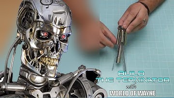Build the Terminator - Part 14 - Adding to the Right Lower Arm and Fourth RIght Finger