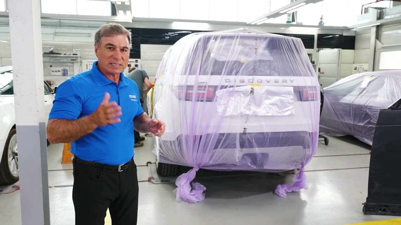 The Process To Repair A Land Rover | CSN 427 Auto Collision | Land Rover Certified