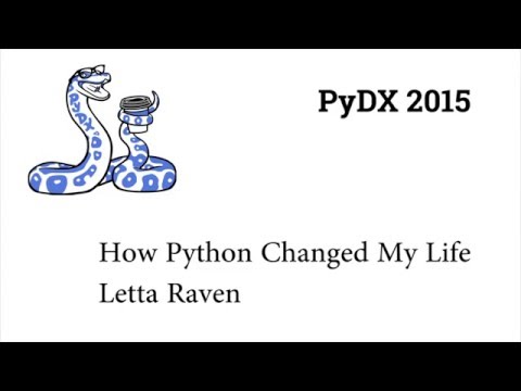 Image from PyDX 2015: How Python Changed My Life