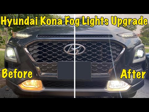 Upgrading Hyundai Kona&rsquo;s Fog Lights to AISKITS LED Bulbs