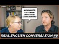 Advanced english conversation lesson 9 living abroad  learn real english w subtitles