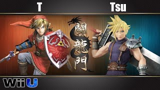 闘龍門 #38 T(Link) Vs. Tsu(Cloud) - スマブラforWiiU | Smashlog