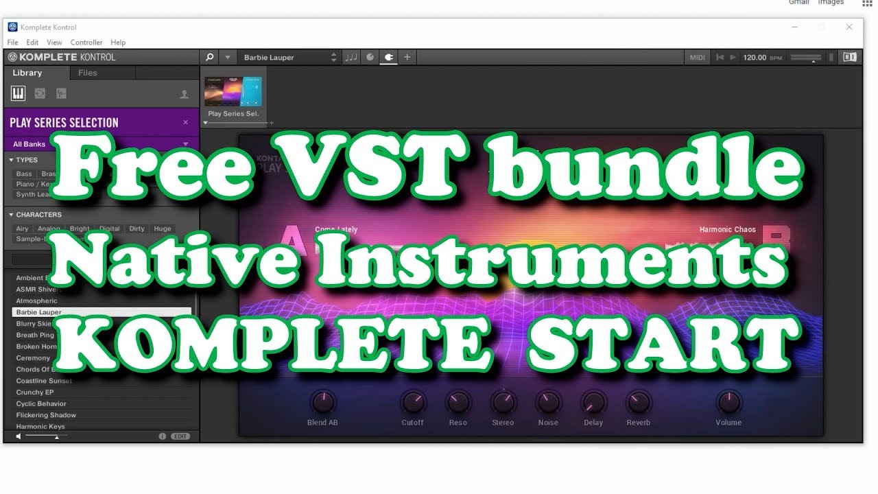 Free VST bundle - Native Instruments KOMPLETE START (2019) - YouTube