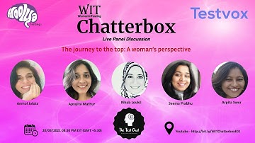 WIT Chatterbox - The journey to the top - A Woman