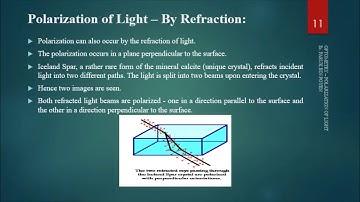Optics - Polarization #instrumentation #optics #engineering #studymaterial #polarization