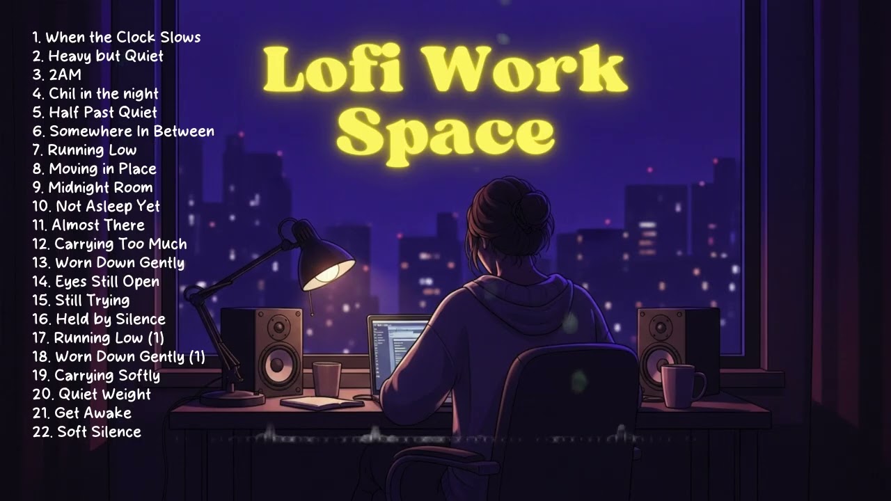 Lonely Lofi at Night 🌑 | Slow Sounds for Long Hours