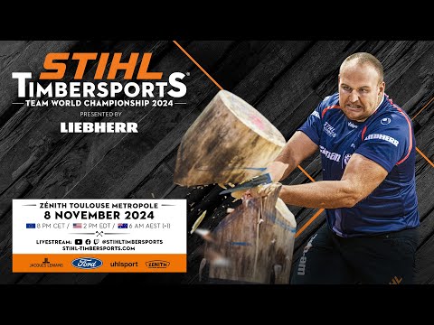 STIHL TIMBERSPORTS® Team-Weltmeisterschaft 2024 / (german commentary)