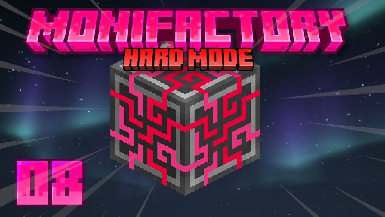 PVC, Stainless Steel, & AE2 | Minecraft Monifactory Hard Mode  - Ep 8