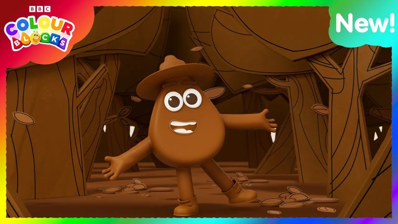 🟤 Marrón | EPISODIO COMPLETO - T1 E22 | Aprende los colores | Bloques ...