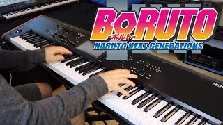 Boruto: Naruto Next Generations OP 1 (Piano Cover) chords