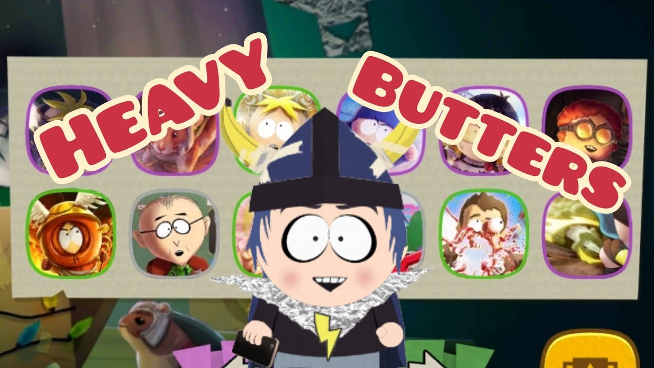 DESAFIO HEAVY BUTTERS // SOUTH PARK PHONE DESTROYER YouTube