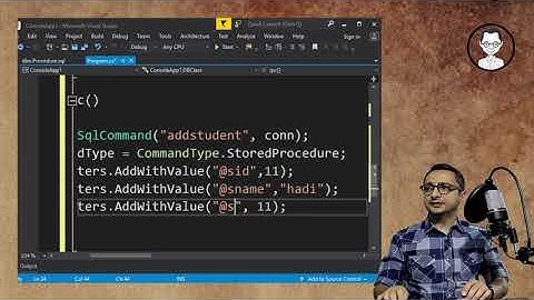 اضاقه کردن داده ها به پایگاه داده در سی شارپ با استفاده از رویه های ذخیره شده