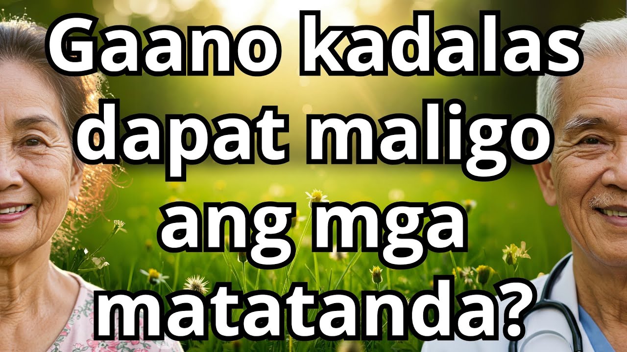 Paglampas ng 70: 7 Katotohanang Dapat Mong Malaman Tungkol sa Wastong Paliligo ng Seniors!