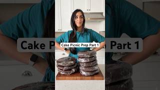 Cake Picnic Prep: Part 1 Can You Guess The 2 Cake Flavors I’m Making? Resimi