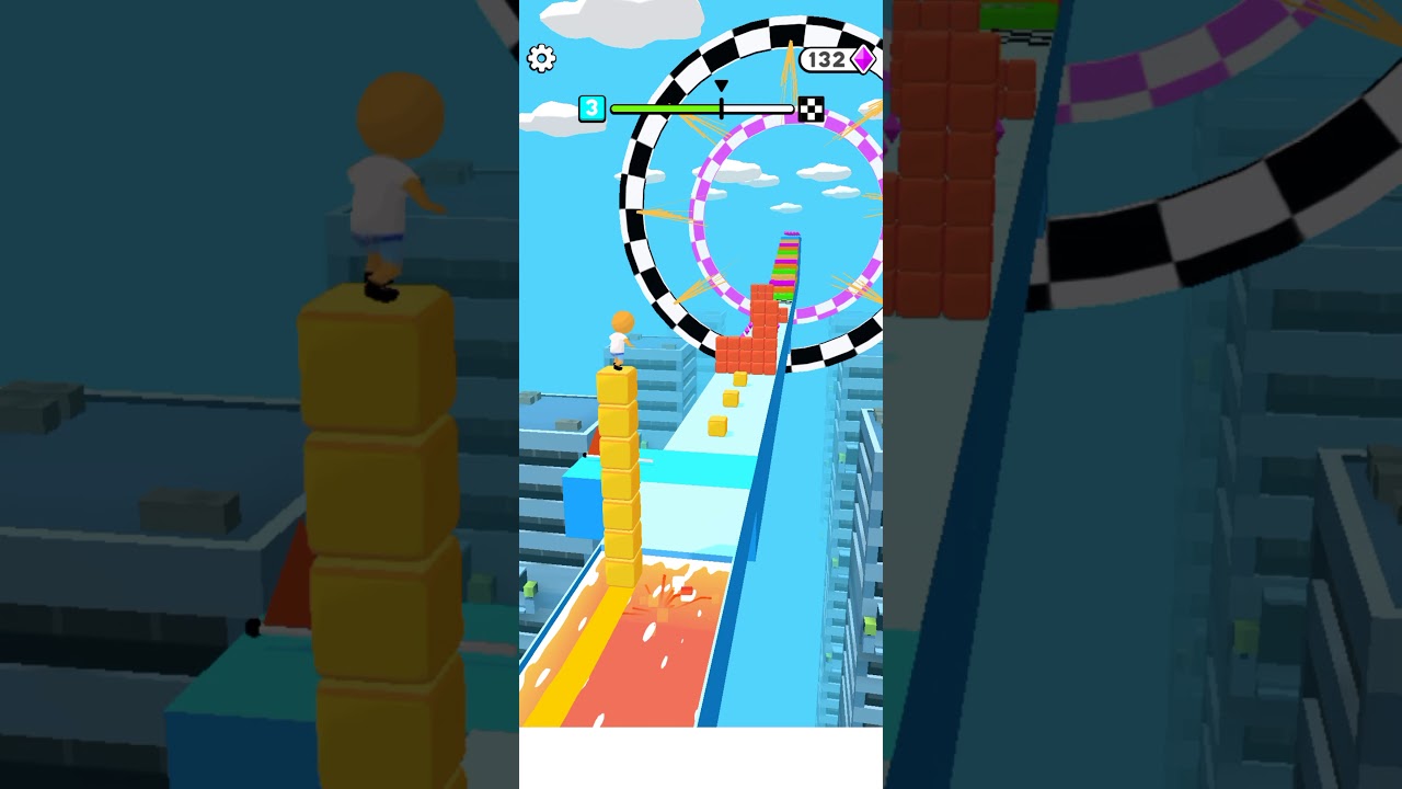 Cube Surfer - Level 2 Gameplay 2021