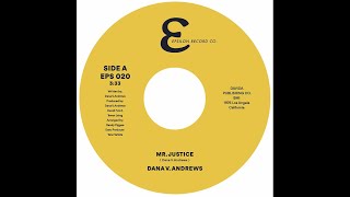 Dana V Andrews  “Mr Justice”  1976 EPSILON RECORD CO EPS020