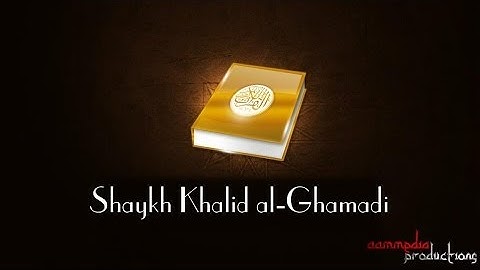 📓 Sura Fatiha by Shaykh Khalid Ghamadi || سورة الفاتحة بصوت الشيخ خالد الغامدي
