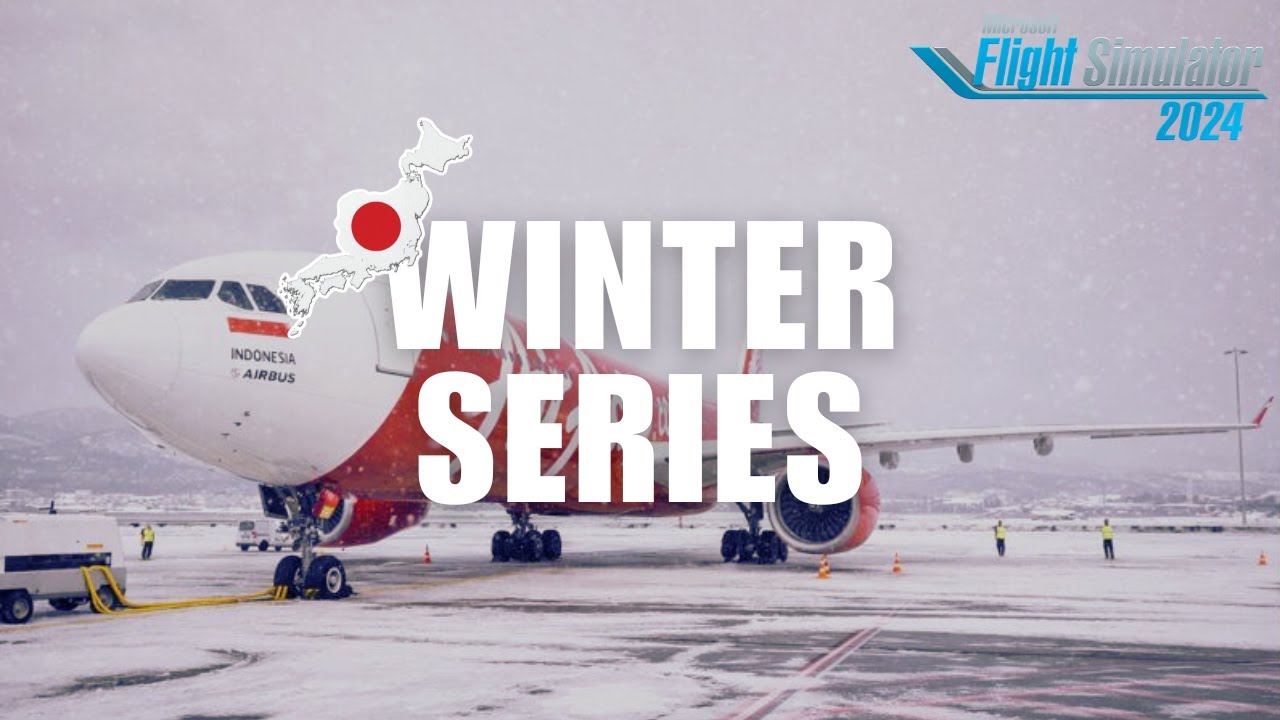 🟠 LIVE! MICROSOFT FLIGHT SIMULATOR 2024 | Winter Series | Tokyo - Hokkaido | IniBuilds