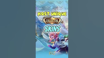 TOP 5 MOST UNIQUE COLLECTOR SKINS IN MLBB #minecraft #mlbb #mobilelegends
