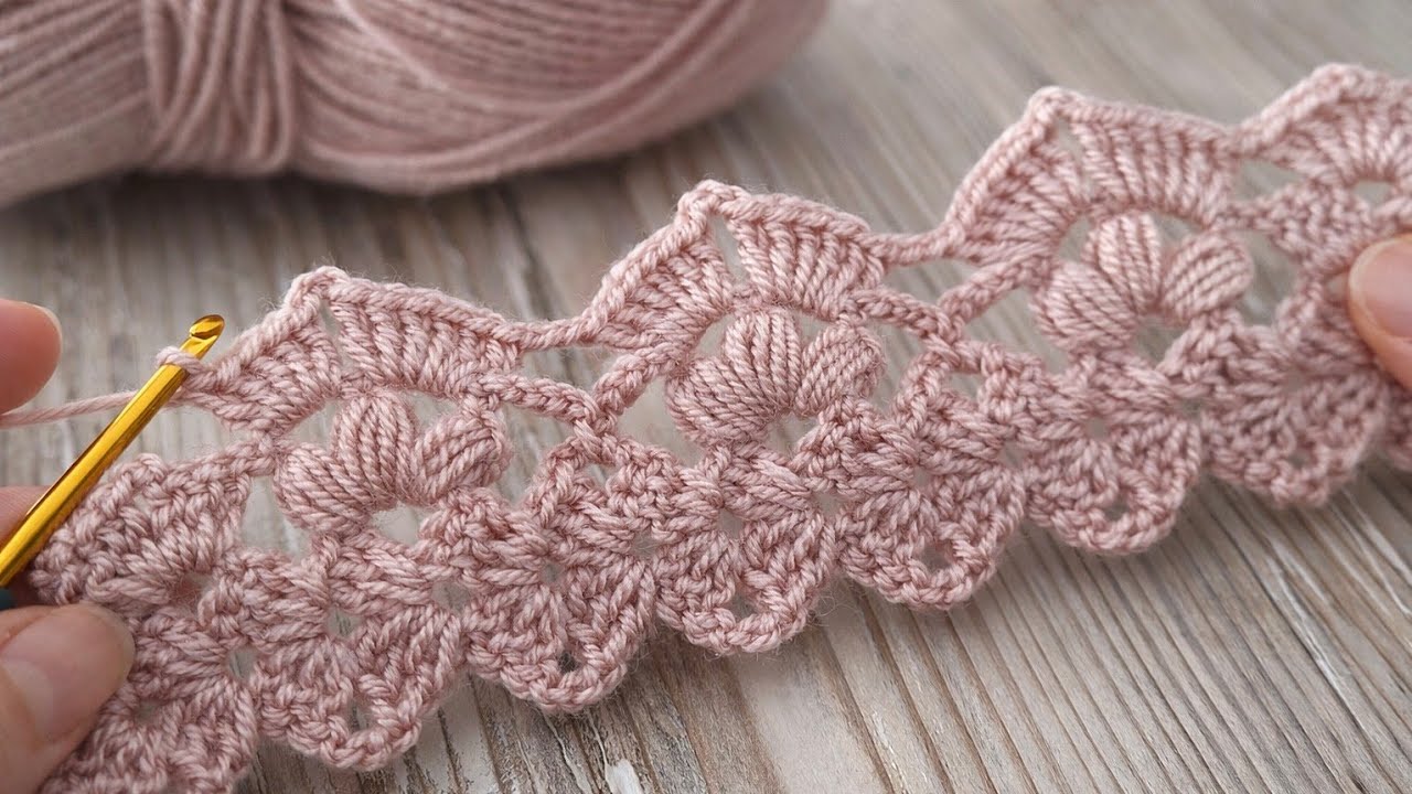New 3D Puff Crochet Stitch! Easy & Eye-Catching Shawl and Scarf Pattern