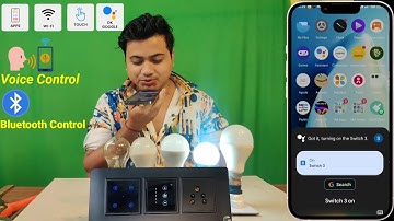 Smart Switch Board | Wi-Fi Modular Smart switch board | Modular Touch Switch Board