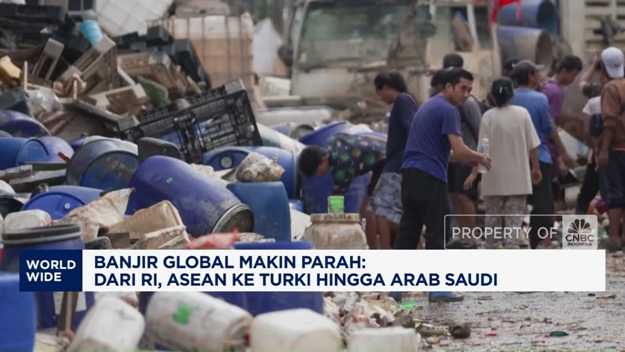 Banjir Global Kian Parah dari ASEAN hingga Timur Tengah