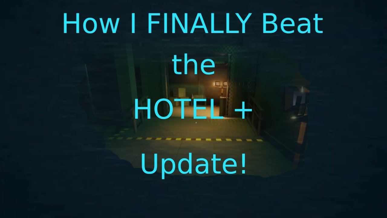 How I FINALLY Beat the HOTEL + Update in ROBLOX DOORS!! - YouTube