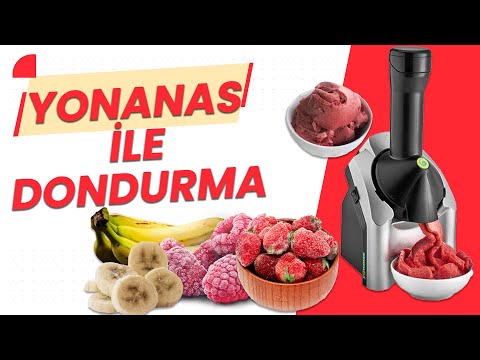 OLGUNLAŞMIŞ MEYVELERLE MUHTEŞEM Bİ TAT! YONANAS DONDURMA MAKİNESİ İLE SAĞLIKLI DONDURMA!