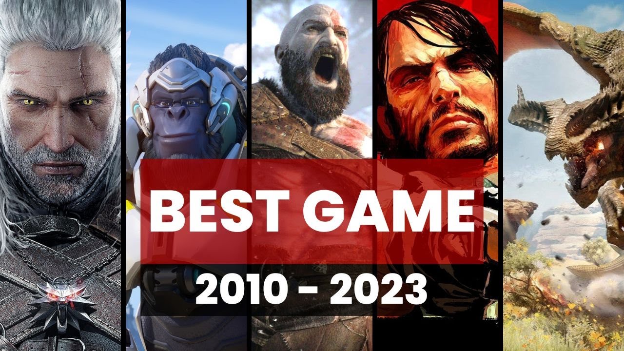 The best games from 2010 - 2023 ! - YouTube