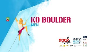 ROCK MASTER 2022 | KO BOULDER MEN