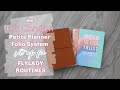 Erin Condren Petite Planner Folio System Set Up for Flylady Routines
