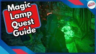 Magic Lamp Quest Guide in Witcher 3