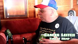 Texas Representative Gene Wu talks with Casper Leitch from Time4Hemp at Texas HempstaLK 2025