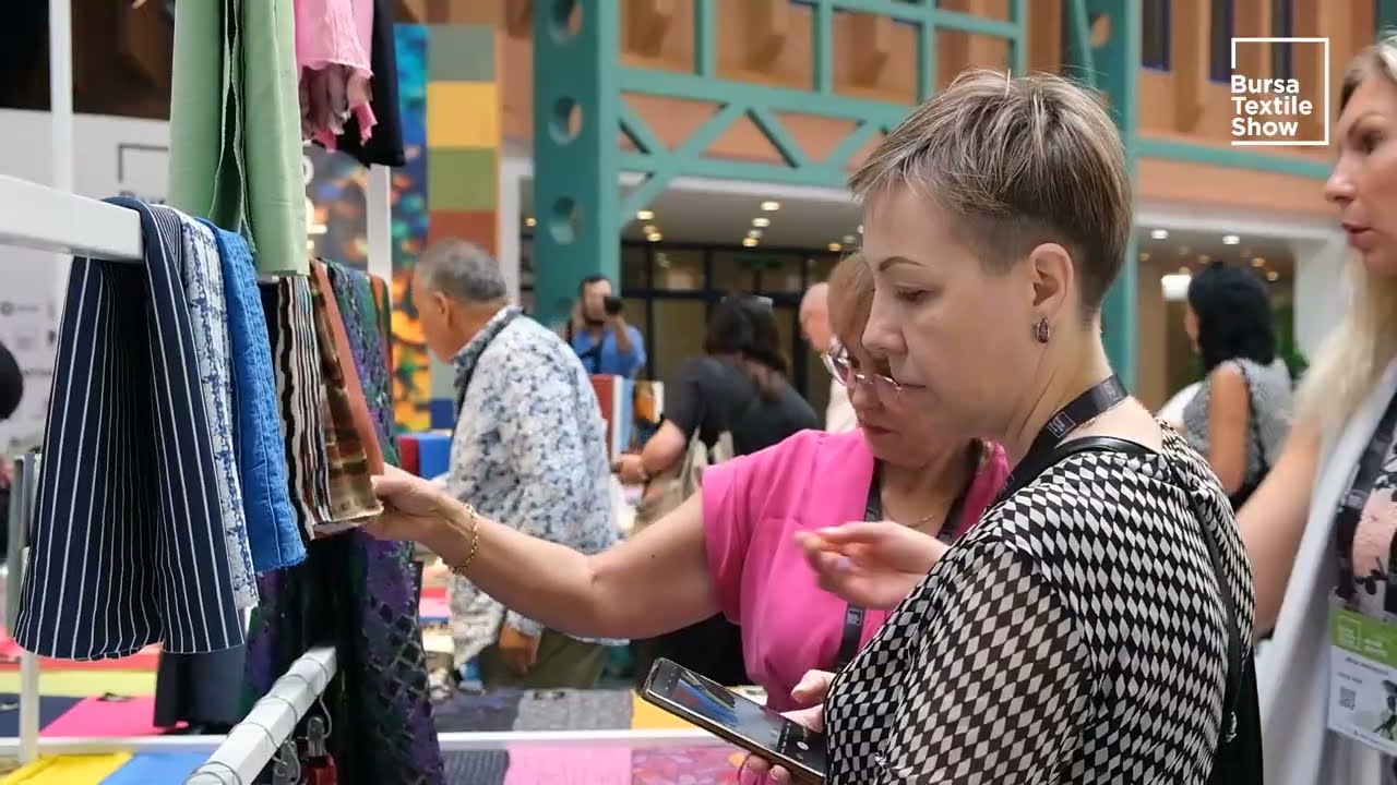 We have successfully completed the first day of the Bursa Textile Show