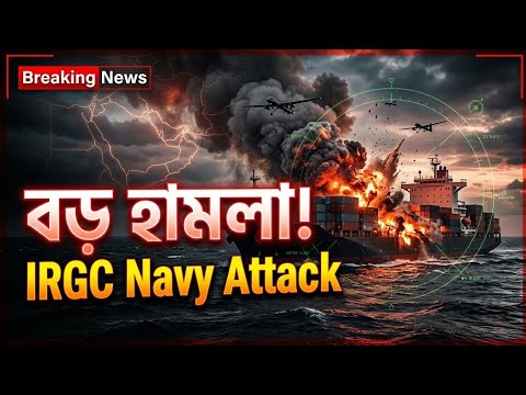 পারস্য উপসাগরে তীব্র হামলা! 😱 IRGC Navy-এর বড় অপারেশন