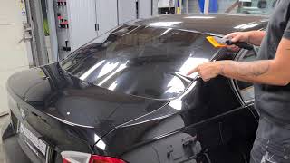 How to tint a BMW E90 with Xpel (raw and uncut)
