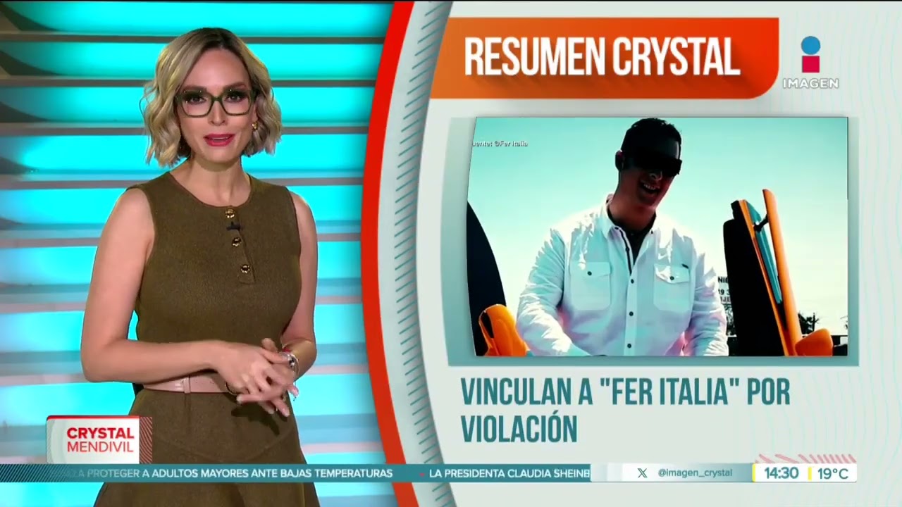 Vinculan a "Fer Italia" por violación | Noticias con Crystal Mendivil