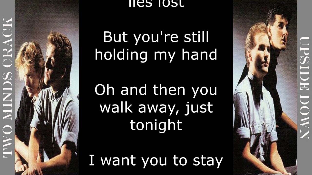 Two Minds Crack Upside Down (Lyrics) YouTube