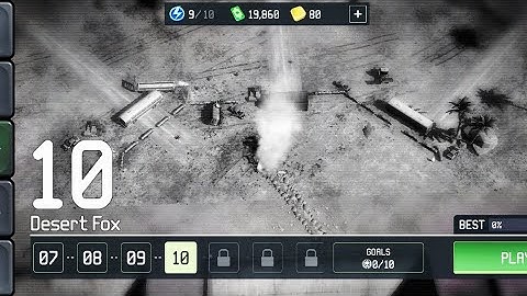 WAR DRONE: MILITARY BATTLE GAME LEVEL 10-Desert Fox