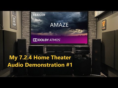 7.2.4 Home Theater Audio Demonstration #1 | Dolby Atmos: "Amaze" | Trailer