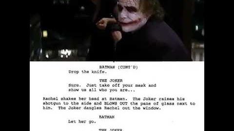 Watch the #Joker crash Bruce Wayne’s penthouse party in this week’s From Script to Screen