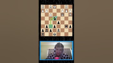 DID YOU SEE THIS BRILLIANT KNIGHT MOVE?  #chess