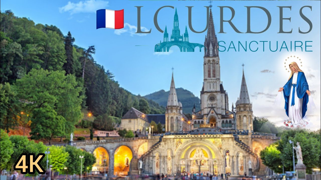 🇫🇷  Lourdes France  - Lourdes 4K HDR Walking Tour | Travel guide