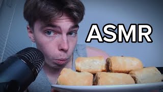 ASMR | Eating Lots of Sausage Rolls (ASMR)
